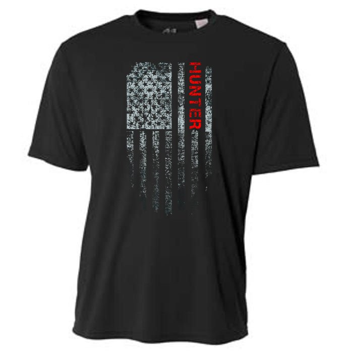 Vintage American Hunter Flag Cooling Performance Crew T-Shirt