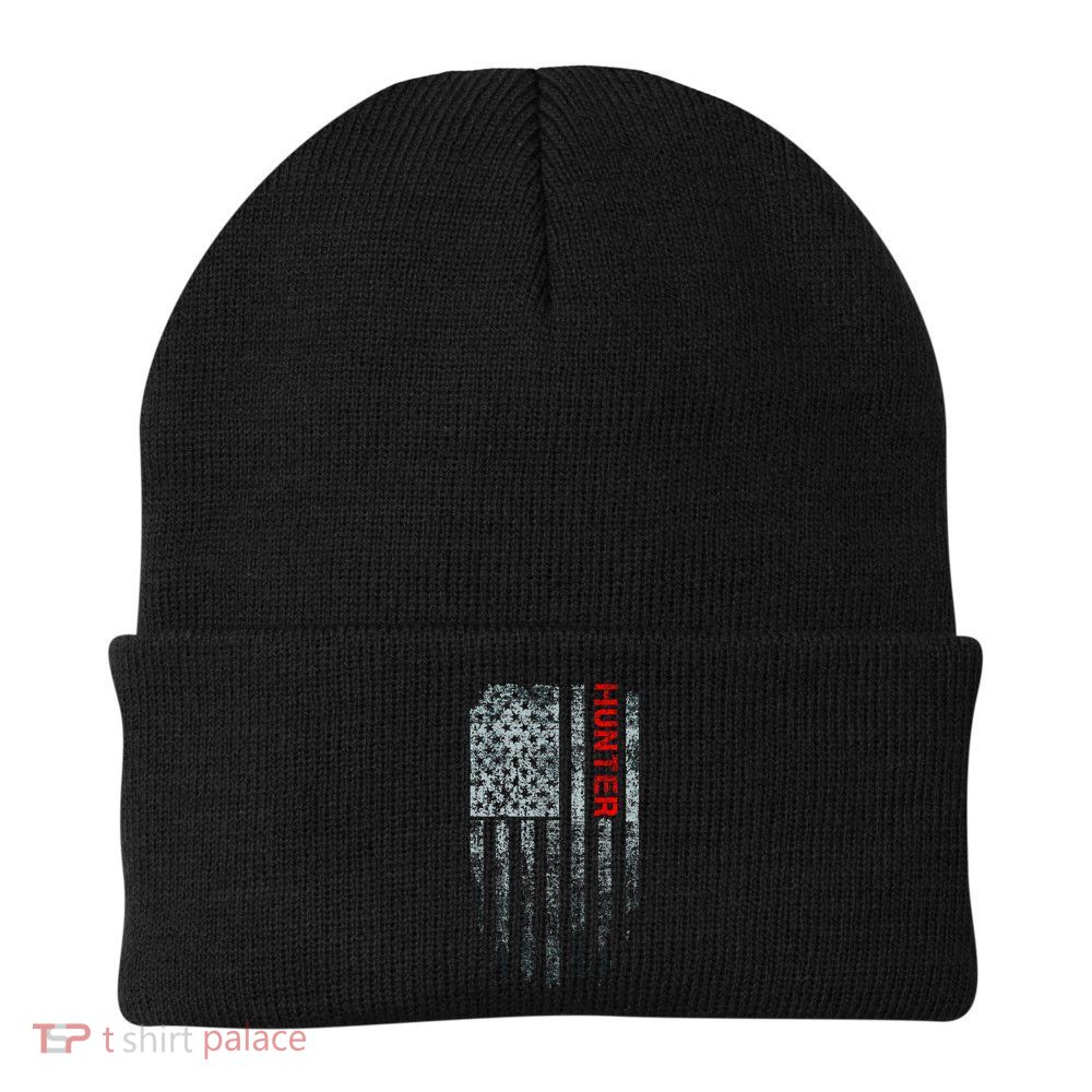 Vintage American Hunter Flag Beanie