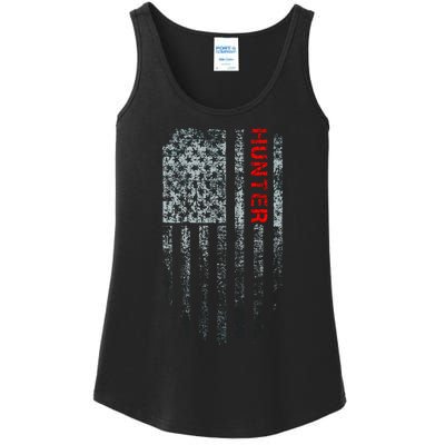 Vintage American Hunter Flag Ladies Essential Tank