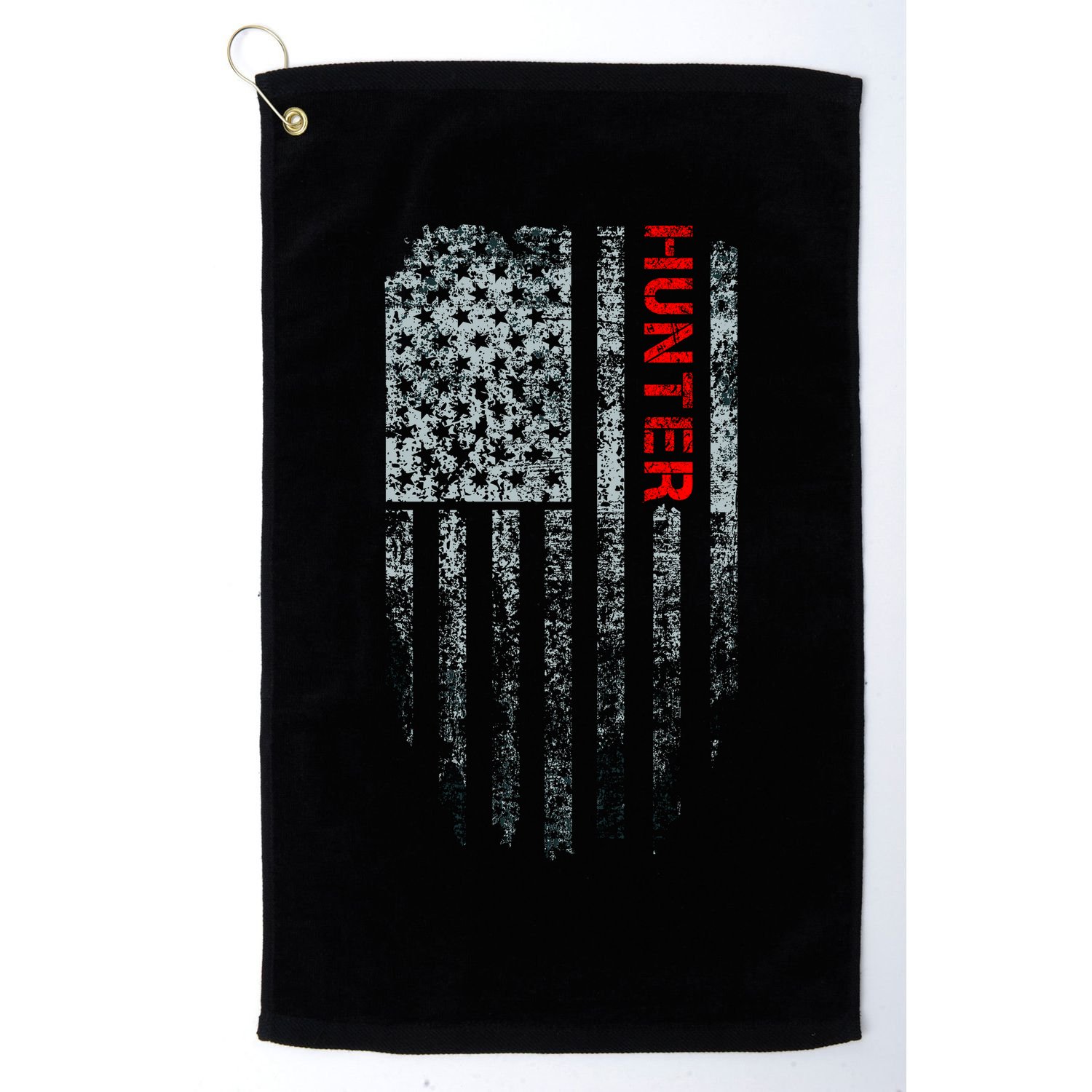 Vintage American Hunter Flag Golf Towel