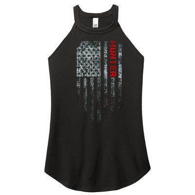 Vintage American Hunter Flag Women’s Perfect Tri Rocker Tank