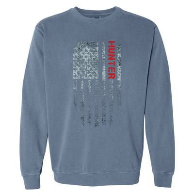 Vintage American Hunter Flag Garment-Dyed Sweatshirt