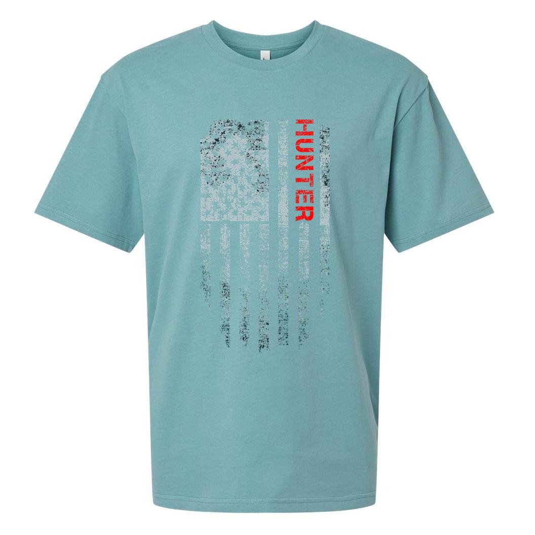Vintage American Hunter Flag Sueded Cloud Jersey T-Shirt