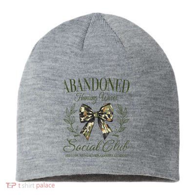 Vintage Abandoned Hunting Wives Social Club Sustainable Beanie