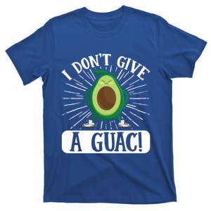 Vegan Avocado I Don’t Give A Guac! Vegetarian Gift T-Shirt