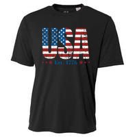 Vintage American Independence USA Flag 4th Of July 1776 Cooling Performance Crew T-Shirt