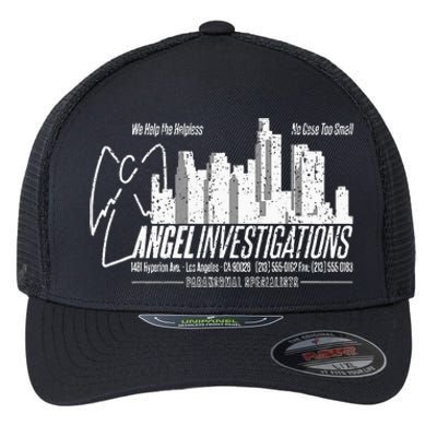 Vintage Angel Investigations Flexfit Unipanel Trucker Cap