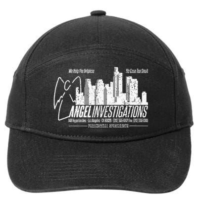 Vintage Angel Investigations 7-Panel Snapback Hat