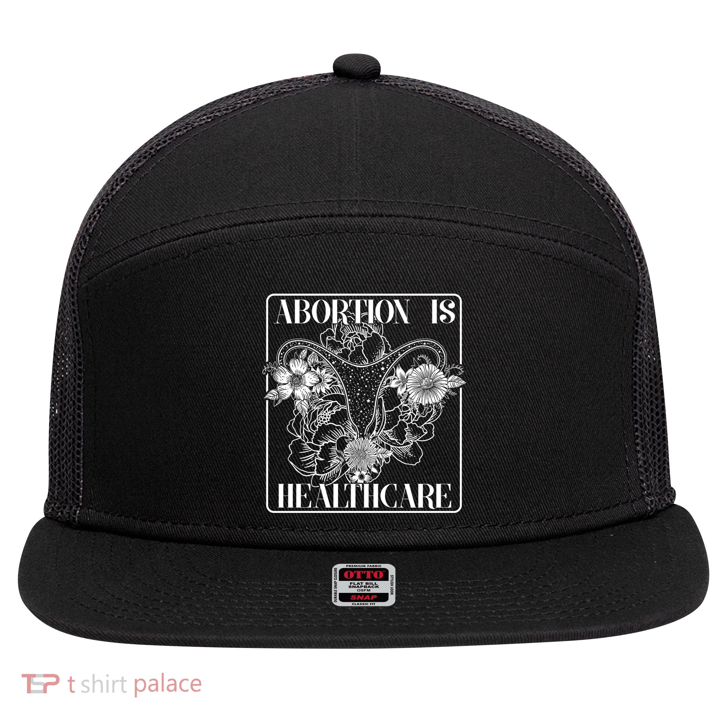 Vintage Abortions Is Healthcare Pro Roe Womens Rights 7 Panel Mesh Trucker Snapback Hat