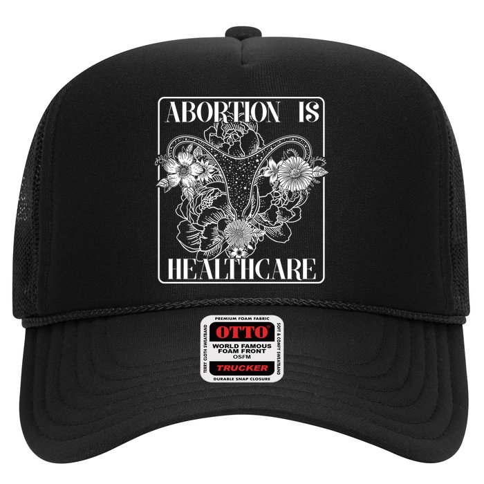 Vintage Abortions Is Healthcare Pro Roe Womens Rights Trucker Hat