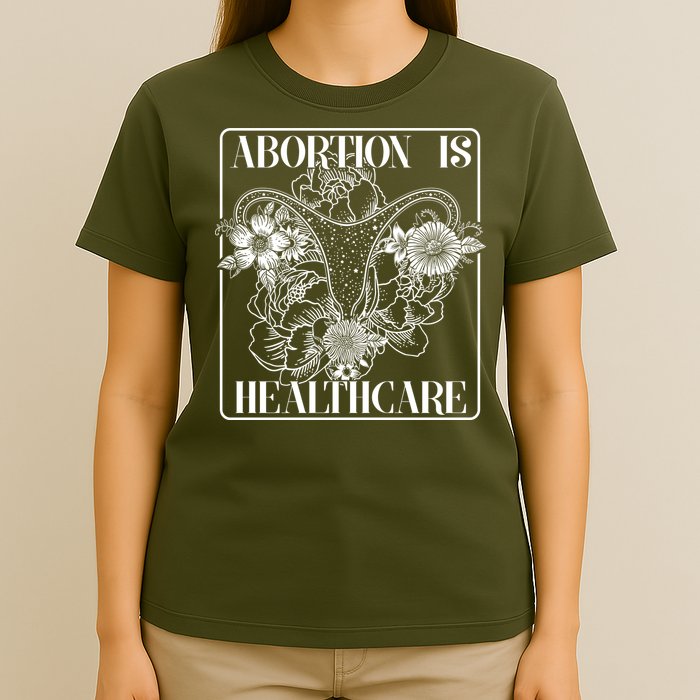 Vintage Abortions Is Healthcare Pro Roe Womens Rights T-Shirt