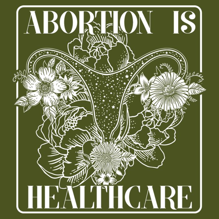 Vintage Abortions Is Healthcare Pro Roe Womens Rights T-Shirt