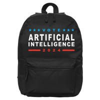 Vote Artificial Intelligence 2024 16 in Basic Backpack