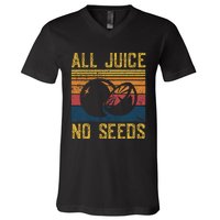 Vasectomy All Juice No Seed V-Neck T-Shirt