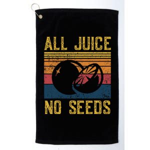 Vasectomy All Juice No Seed Platinum Collection Golf Towel