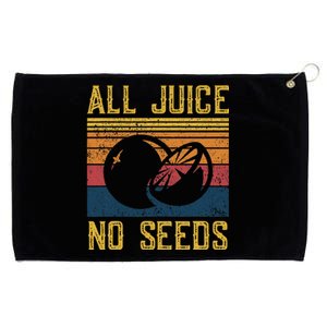 Vasectomy All Juice No Seed Grommeted Golf Towel