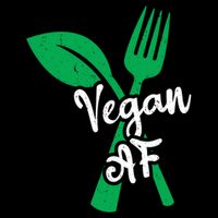 Vegan Af Leaf And Fork Go Vegan Gift Drawstring Bag