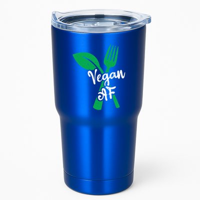 Vegan Af Leaf And Fork Go Vegan Gift Tumbler