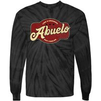 Vintage Abuelo Like Grandpa But Cooler Abuelo Cuban Tie-Dye Long Sleeve Shirt