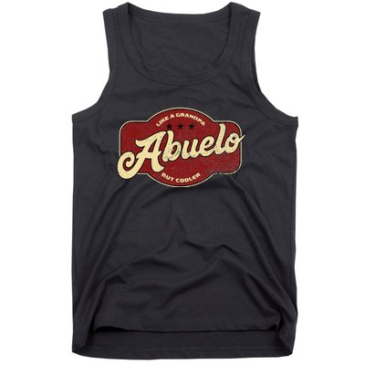 Vintage Abuelo Like Grandpa But Cooler Abuelo Cuban Tank Top