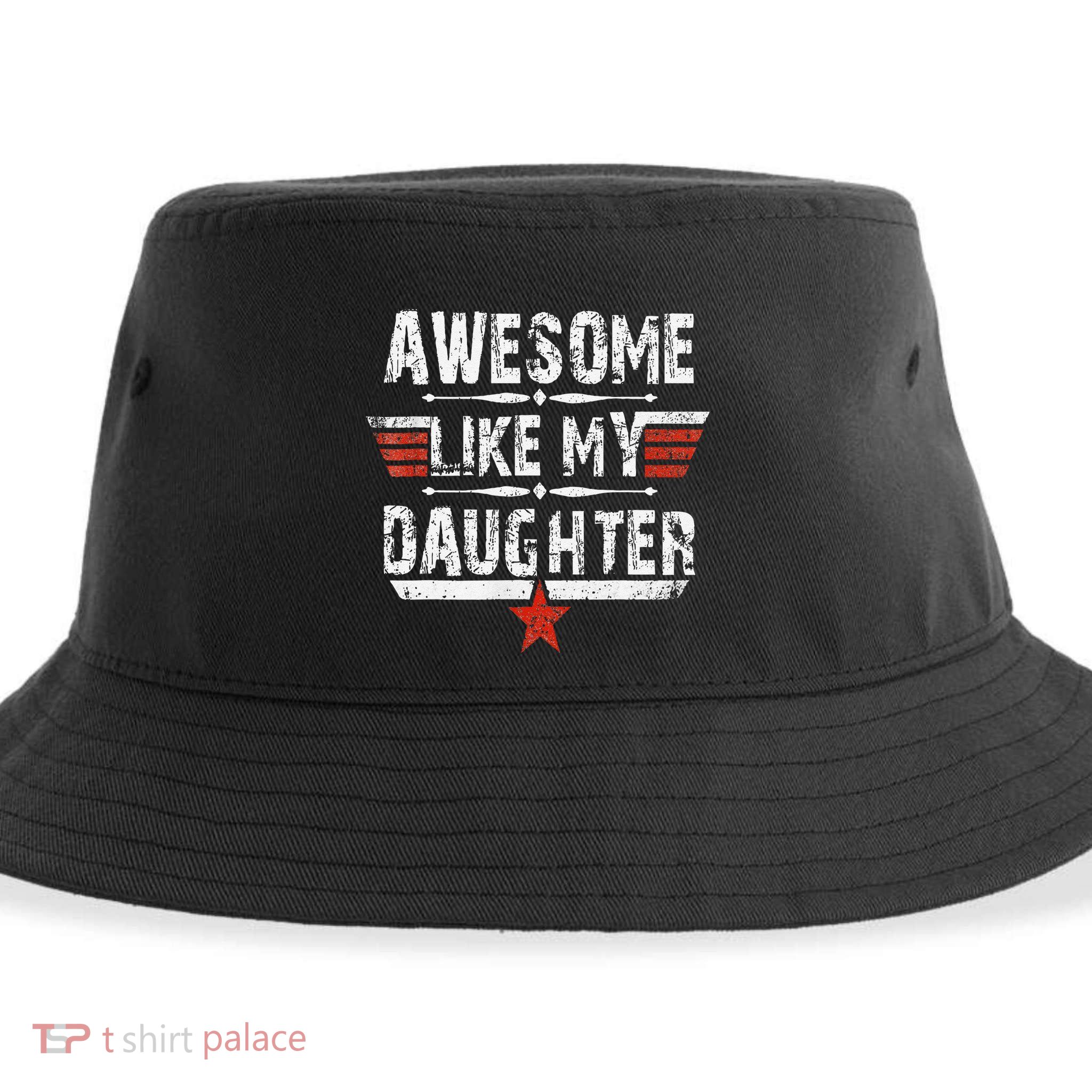 Vintage Awesome Like My Daughter Dad FatherS Day Sustainable Bucket Hat