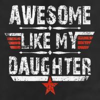 Vintage Awesome Like My Daughter Dad FatherS Day Hat