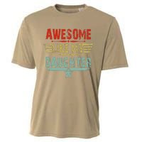 Vintage Awesome Like My Daughter Dad FatherS Day Cooling Performance Crew T-Shirt