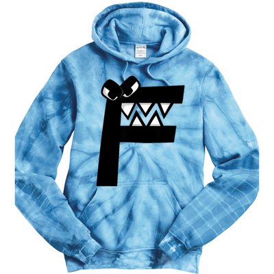 Villain Alphabet Lore F Costume Matching Evil Letter Tie Dye Hoodie