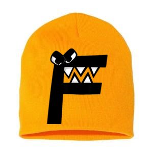 Villain Alphabet Lore F Costume Matching Evil Letter Short Acrylic Beanie