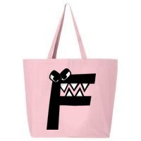 Villain Alphabet Lore F Costume Matching Evil Letter 25L Jumbo Tote
