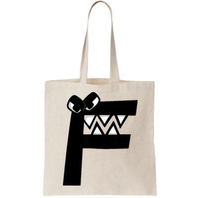 Villain Alphabet Lore F Costume Matching Evil Letter Bag