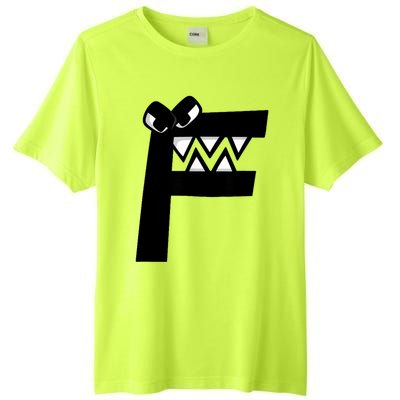 Villain Alphabet Lore F Costume Matching Evil Letter Tall Fusion ChromaSoft Performance T-Shirt