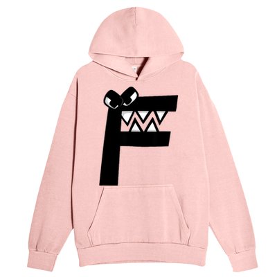 Villain Alphabet Lore F Costume Matching Evil Letter Urban Pullover Hoodie