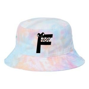 Villain Alphabet Lore F Costume Matching Evil Letter Tie Dye Newport Bucket Hat