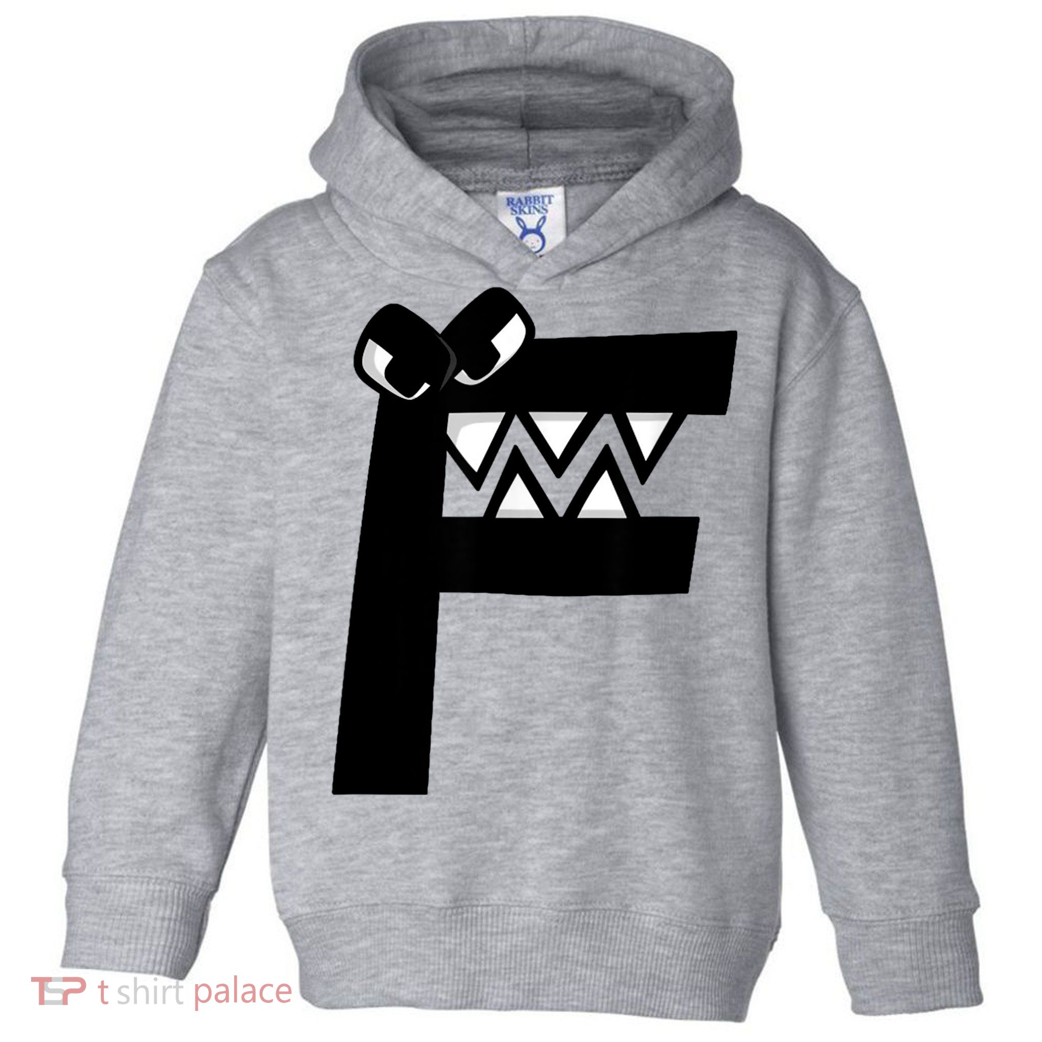 Villain Alphabet Lore F Costume Matching Evil Letter Toddler Hoodie