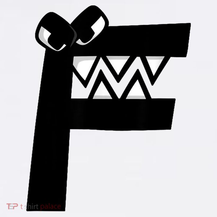 Villain Alphabet Lore F Costume Matching Evil Letter Button