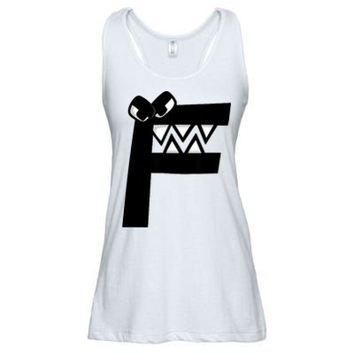 Villain Alphabet Lore F Costume Matching Evil Letter Ladies Essential Flowy Tank