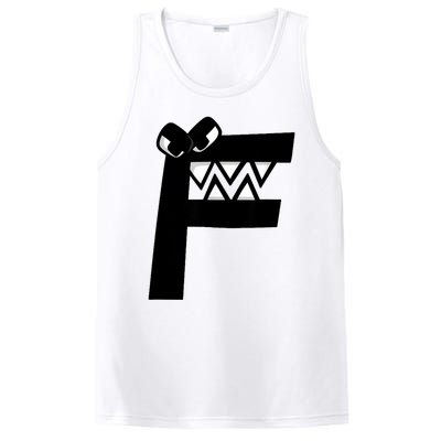 Villain Alphabet Lore F Costume Matching Evil Letter PosiCharge Competitor Tank