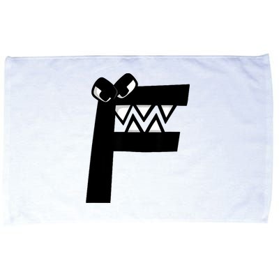 Villain Alphabet Lore F Costume Matching Evil Letter Microfiber Hand Towel