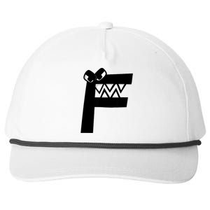 Villain Alphabet Lore F Costume Matching Evil Letter Snapback Five-Panel Rope Hat