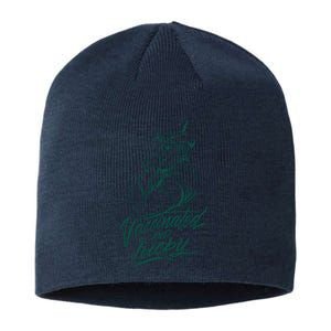 Vaccinated And Lucky St Patricks Day Sustainable Beanie