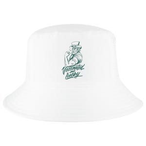 Vaccinated And Lucky St Patricks Day Cool Comfort Performance Bucket Hat