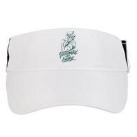 Vaccinated And Lucky St Patricks Day Adult Drive Performance Visor