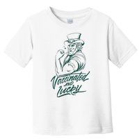 Vaccinated And Lucky St Patricks Day Toddler T-Shirt