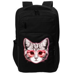 Valentine Cat Love Shades Impact Tech Backpack