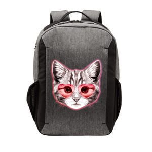 Valentine Cat Love Shades Vector Backpack