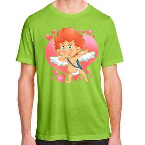 Valentine Dabbing Cupid Adult ChromaSoft Performance T-Shirt