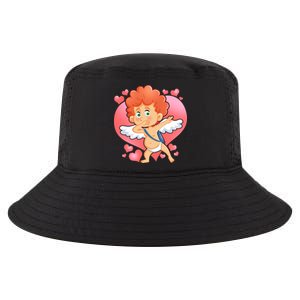 Valentine Dabbing Cupid Cool Comfort Performance Bucket Hat