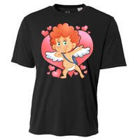 Valentine Dabbing Cupid Cooling Performance Crew T-Shirt