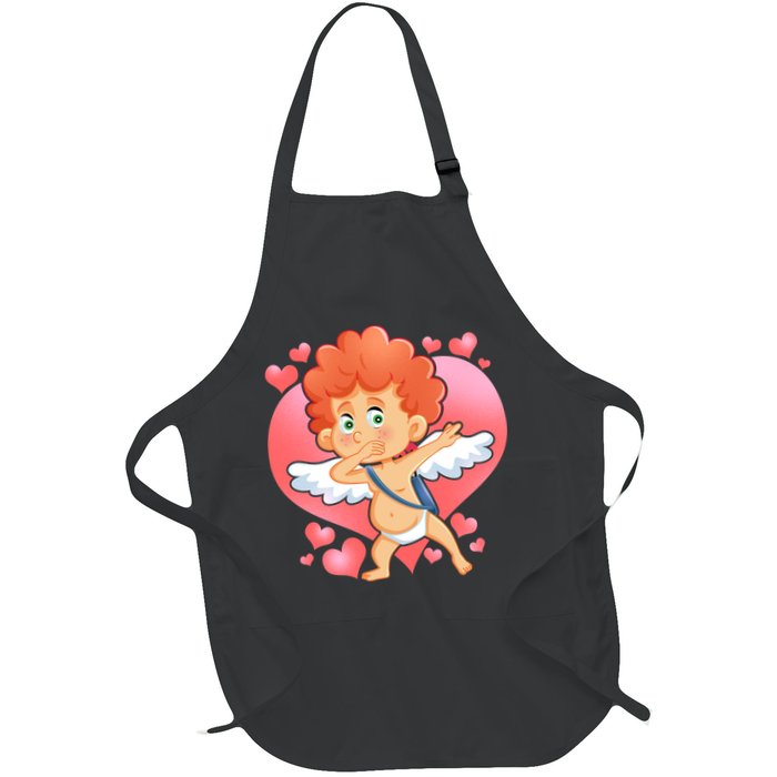 Valentine Dabbing Cupid Apron